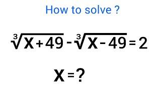 A Nice Math Olympiad Problem • You should know this Trick!