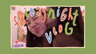 a ~crazy~ college friday night vlog