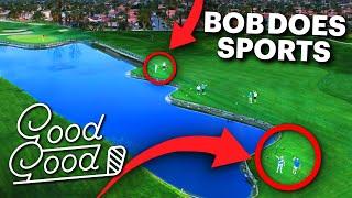 Good Good Bob Does Sports Tee Box Challenge!