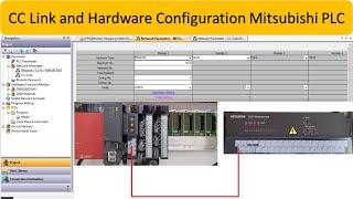 CC Link and Hardware Configuration in PLC Mitsubishi Q series | Mitsubishi PLC | Model Q Series #1