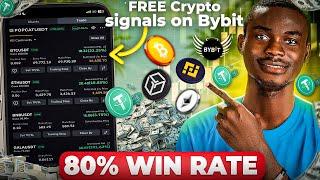 FREE 80% win rate crypto Signal & how to place Derivatives Trade on Bybit For Profit