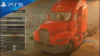 Racing Semi Truck? - Saints Row (PS5) Car Customization Gameplay - Semi Truck and Limousine