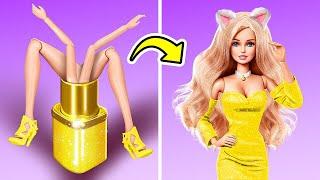 ¡GUAYINCREÍBLE CAMBIO DE IMAGEN DE BELLEZA DE BARBIE CON TRUCOS Y ARTEFACTOS DE BELLEZA!