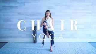 Senior & Beginner Workout - 15 minute Gentle Chair Yoga