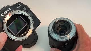 How to attach the RF 24-105mm Lens to Canon EOS RP Mirrorless Camera