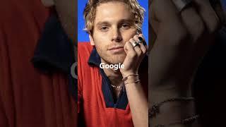 How Google sees Luke Hemmings vs Pinterest #5sos #5secondofsummer #5secondsofsummer #lukehemmings