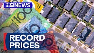 Brisbane house prices hit record highs | 9 News Australia