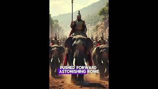 Hannibal’s Elephants: A Daring March into History. #facts #history #shorts #fyp #youtubeshorts