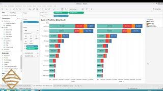 Stacked Bar Chart Totals in Tableau