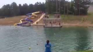 Worst fall ever... Church camp gone wrong! Campers gone wil