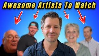 Top Wet On Wet Artists To Learn From!