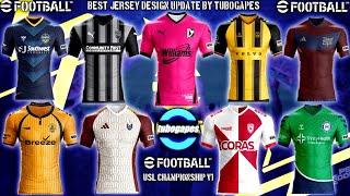 Best USL Championship Team Kits eFootball 2025 Mobile
