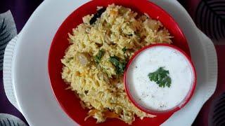 Veg biriyani in pressure cooker in just 10 minutes