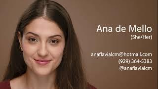 Ana de Mello Voice Reels