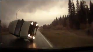 Car Accident in Russia - Head-on Collision