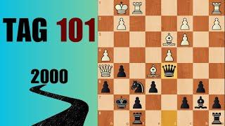 Ich spiele jeden Tag Schach bis 2000 ELO - Tag 101