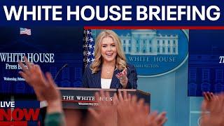 FULL: President Trump Press Secretary Karoline Leavitt holds White House Briefing