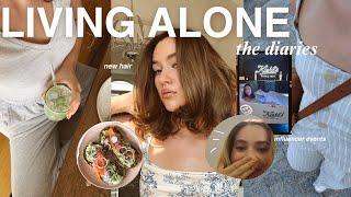 LIVING ALONE: New hair, Events & Selfcare