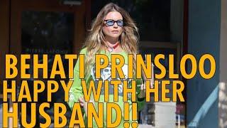 Pregnant Behati Prinsloo Having Smoothies For Her 3rd Baby With Adam Levine