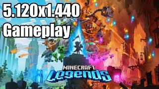 Minecraft Legends Ultrawide Gameplay [5120x1440] [32:9]