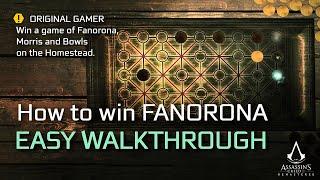 Assassin's Creed III: How to WIN Fanorona
