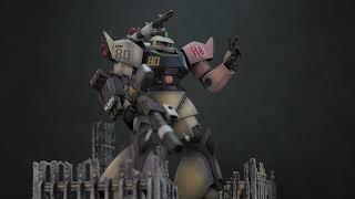 Bandai 1/144 HG MS-14C Gelgoog Cannon