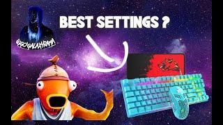 The *best* Fortnite Keyboard and Mouse settings of all time