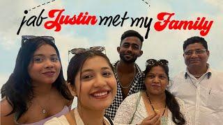 Finally Justin met my family ️ | Sakshi Shrivas | Vlog ​⁠@justinDcruz8