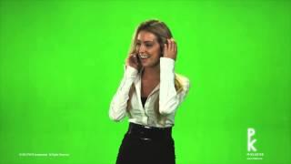 PHYX Keyer - sample Greenscreen Footage 05 shot on RED Camera in 4k