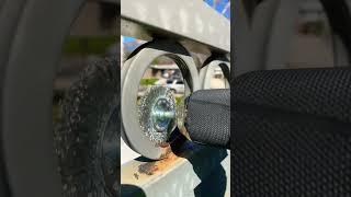 HOW TO REMOVE RUST - WROUGHT IRON GATE - #Painter #prepping #short