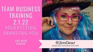 Advertising Your Business  - Business Team Tips with Jen Gear