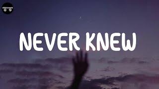 Pierre Jonez - Never Knew (Lyric Video)