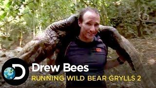 Drew Brees Kills A Crocodile |  Running Wild With Bear Grylls