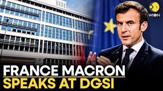 Macron LIVE: France President Macron Speech At The DGSI Shocks The World | Russia Ukraine War | WION