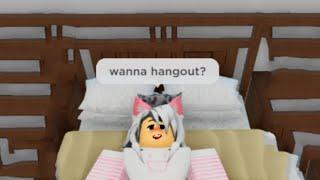 I Spent ROBUX On Hangout with a Neko girl... (SUS)