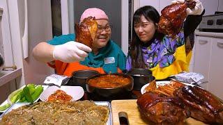 통족발 먹방 2탄!!│고아재를 이길 신흥강자가 나타났다!! 통 슈바인학센 먹방 Mukbang Eatingshow [Schweinshaxe_Pig's feet]