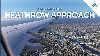 Microsoft Flight Simulator | A320 Landing in London | INSANE REALSIM GRAPHICS RTX4090