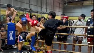 Wing Chun Taekwondo Guy Takes On Muay Thai