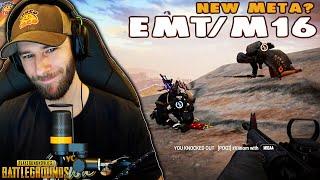 The EMT/M16 Meta ft. HollywoodBob & VSNZ | chocoTaco PUBG Miramar Squads Gameplay