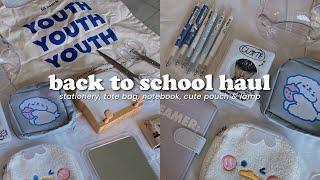 back to school haul!  // ft. journalsay