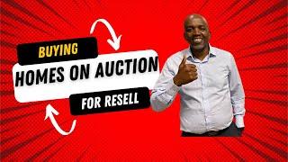 Buying Homes On Auction For Resell. Opportunities, Risks, Profit.