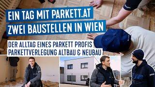  Ein Tag im Leben eines Parkett-Profis: Alt- vs. Neubau in Wien | UZIN-Produkte in Aktion