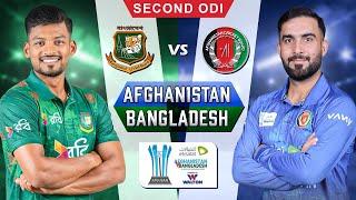 CRICKET LIVE: Afghanistan Vs Bangladesh | 2nd ODI | Sharjah | 9th November 2024 | FireBird Universe