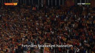 Göztepe Tribünlerinden Destansı Medcezir Performansı