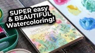 Super EASY Watercolor Technique