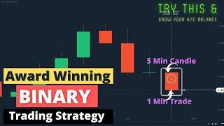 Award Winning Binary Trading Strategy  !!!  5 MIN Timeframe 1 MIN Trade Expiry | 101% Winning RATIO