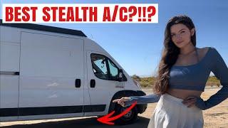 Installing a 12V AIR CONDITIONER on my Camper Van ( with Cruise N’ Comfort USA )