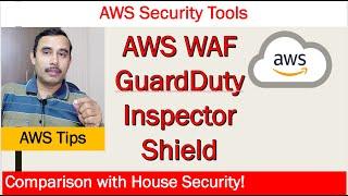 AWS Security Tools Shield, WAF, GuardDuty, Inspector - How they work