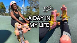 | VLOG  | A day in my life!! | learning how to roller skate | 2021