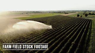 Farm Field Stock Footage COPYRIGHT FREE